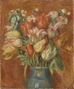 Bouquet de tulipes Auguste renoir